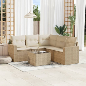 Garden Sofa Set Beige