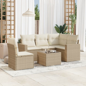 Garden Sofa Set Beige