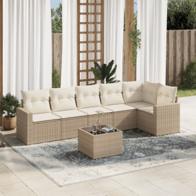 Garden Sofa Set Beige