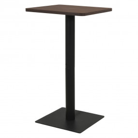 Bar Table Dark ash and black