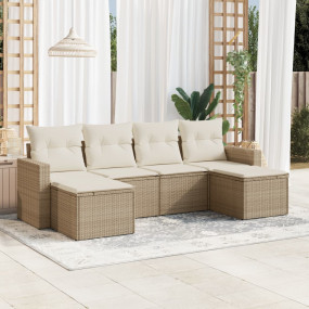 Garden Sofa Set Beige