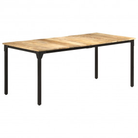 Dining Table Rough mango wood Large Durable Dining Tabl...