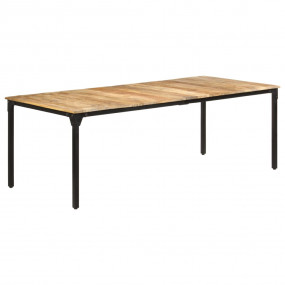 Dining Table Natural mango wood Rough mango wood Large ...