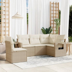 Garden Sofa Set Beige