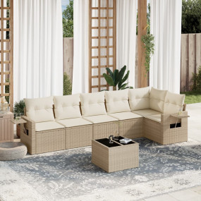 Garden Sofa Set Beige