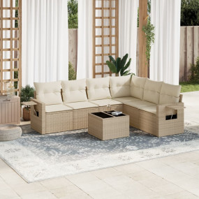 Garden Sofa Set Beige
