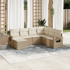 Garden Sofa Set Beige