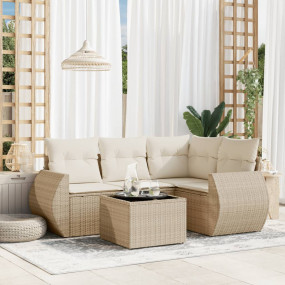 Garden Sofa Set Beige, Cream white