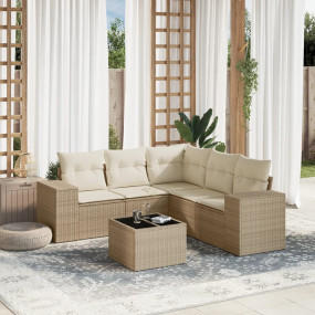 Garden Sofa Set Beige