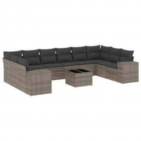 Garden Sofa Set Grey