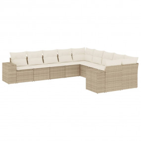 Garden Sofa Set Beige, Cream White
