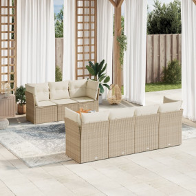 Garden Sofa Set Beige