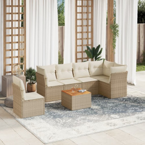 Garden Sofa Set Beige