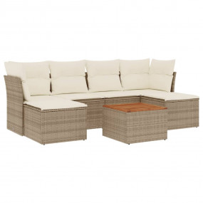 Garden Sofa Set Beige, Cream White