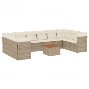 Garden Sofa Set Beige