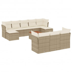 Garden Sofa Set Beige