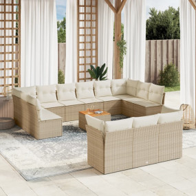 Garden Sofa Set Beige