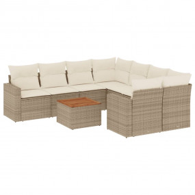 Garden Sofa Set Beige