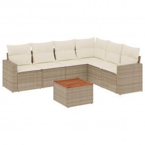 Garden Sofa Set Beige