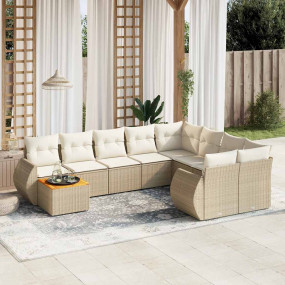 Garden Sofa Set Beige