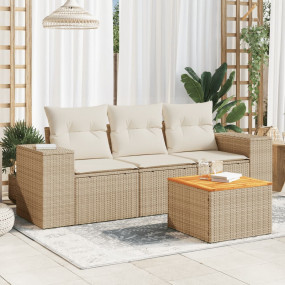 Garden Sofa Set Beige