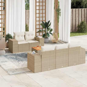 Garden Sofa Set Beige