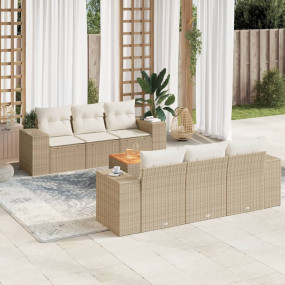 Garden Sofa Set Beige