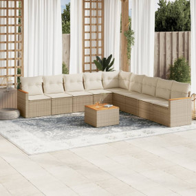 Garden Sofa Set Beige