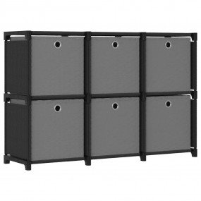 Display Shelf Black and grey Fabric (100% polyester), s...
