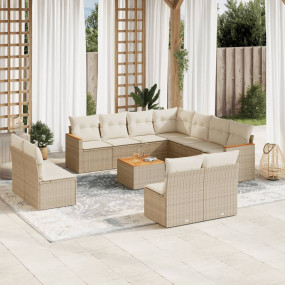 Garden Sofa Set Beige