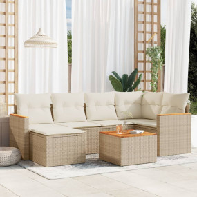 Garden Sofa Set Beige