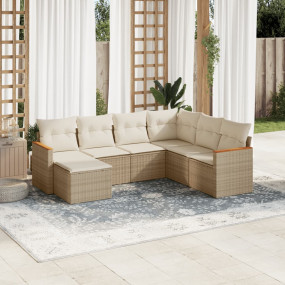 Garden Sofa Set Beige
