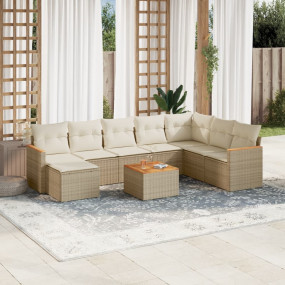 Garden Sofa Set Beige