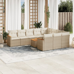 Garden Sofa Set Beige