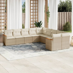 Garden Sofa Set Beige