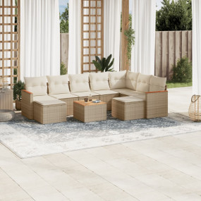 Garden Sofa Set Beige