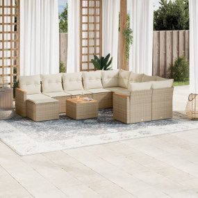 Garden Sofa Set Beige