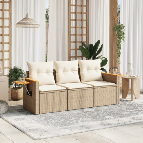 Garden Sofa Set Beige