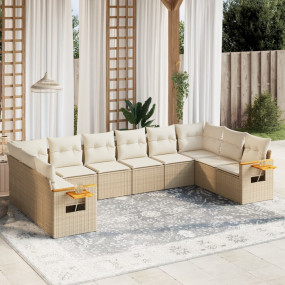 Garden Sofa Set Beige