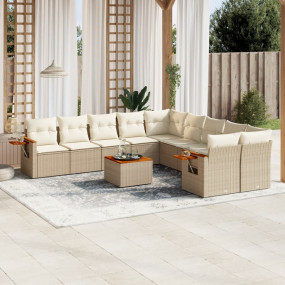 Garden Sofa Set Beige