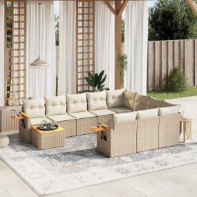 Garden Sofa Set Beige
