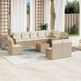 Garden Sofa Set Beige