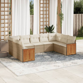 Garden Sofa Set Beige