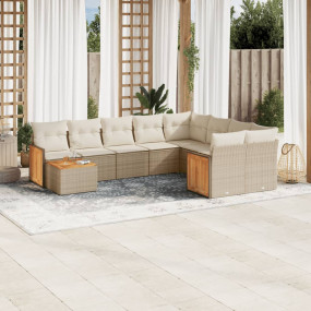 Garden Sofa Set Beige