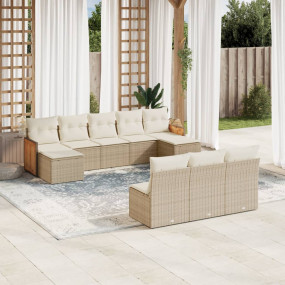 Garden Sofa Set Beige