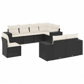 Garden Sofa Set Adjustable Feet Rectangular Modern Modu...