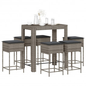Garden Bar Set Grey