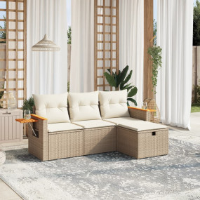 Garden Sofa Set Beige
