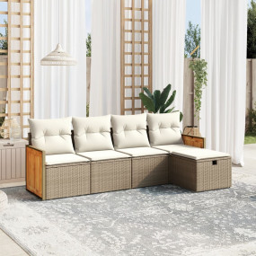 Garden Sofa Set Beige