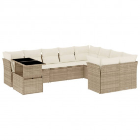 Garden Sofa Set Beige, Cream White